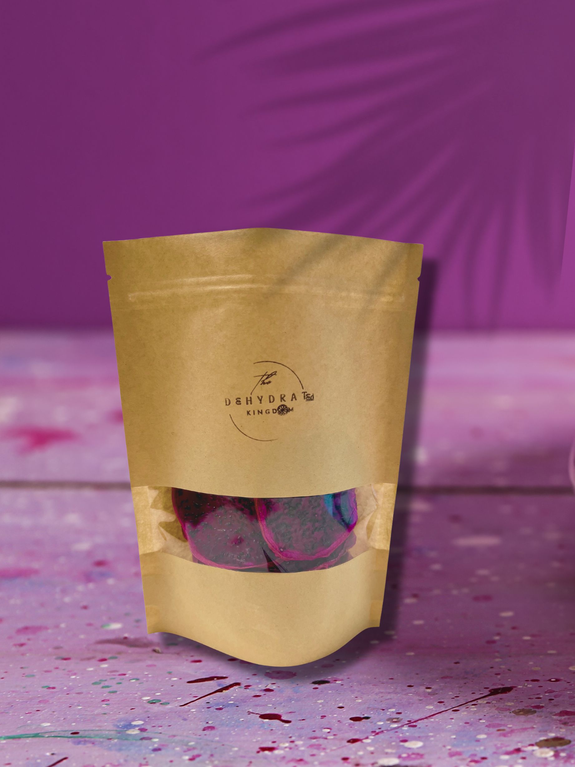 Dehydrated Purple Dragon Fruit