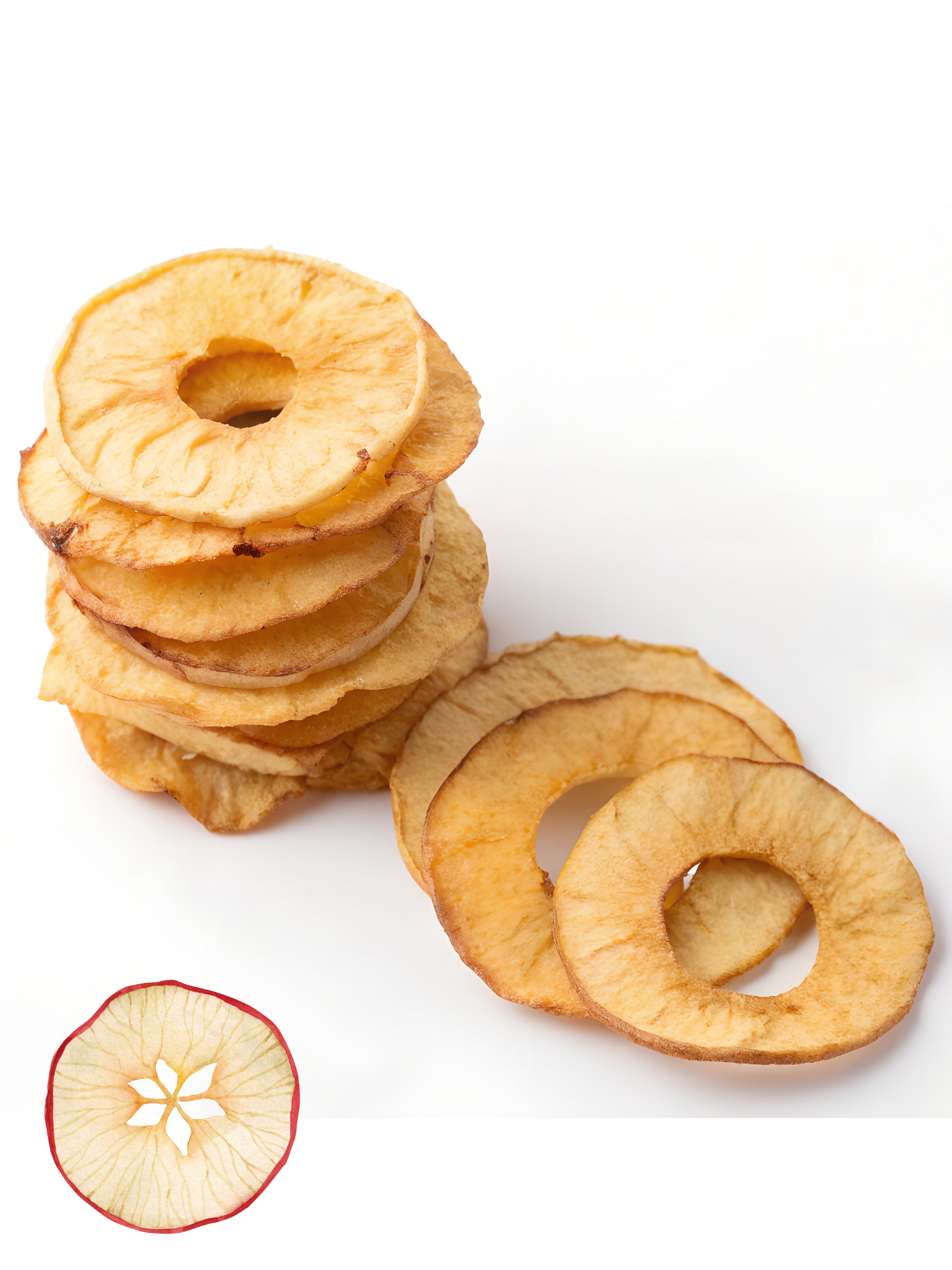 Dehydrated Red Apple