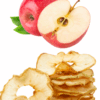Dehydrated Red Apple